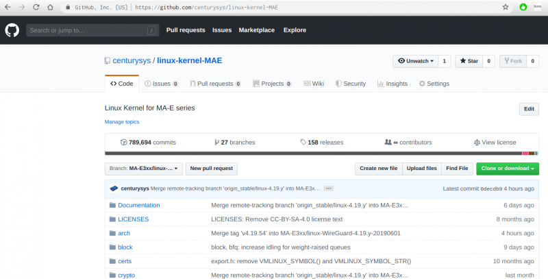 centurysys/liunux-kernel-MAE - GitHub